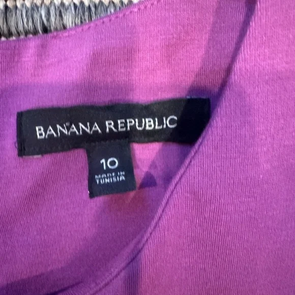 Banana Republic Women's Bold Lilac Dress - Picture 3 of 4